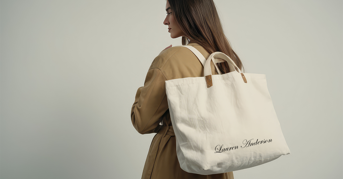 personalized tote bag